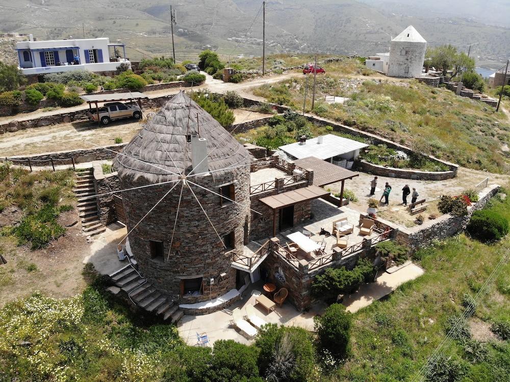 The Stone Windmill Villa Koundouros Exterior photo