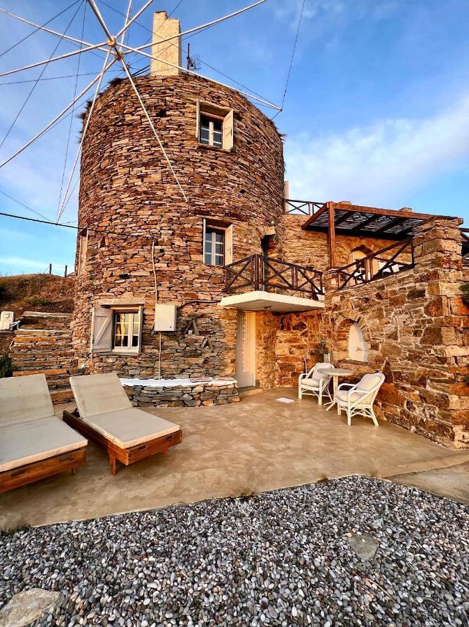 The Stone Windmill Villa Koundouros Exterior photo