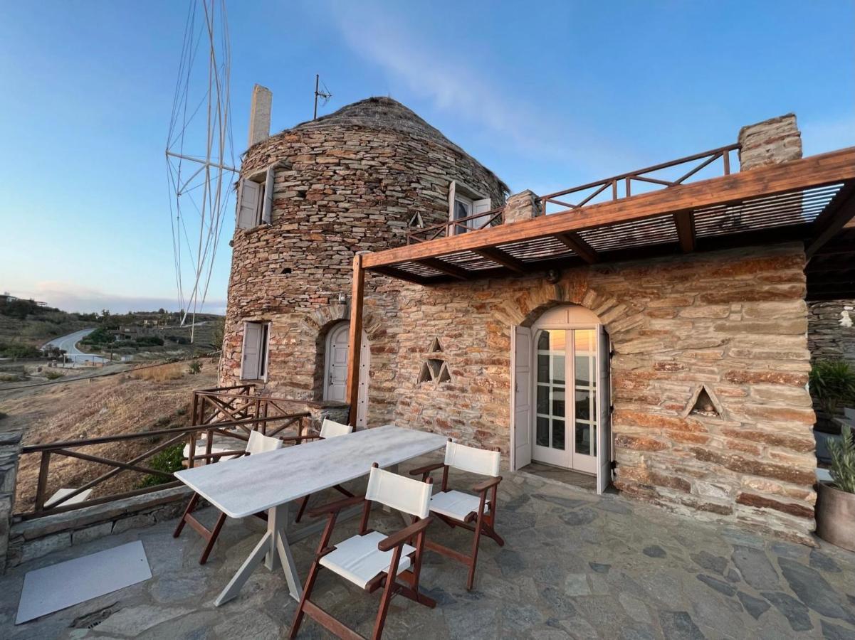 The Stone Windmill Villa Koundouros Exterior photo