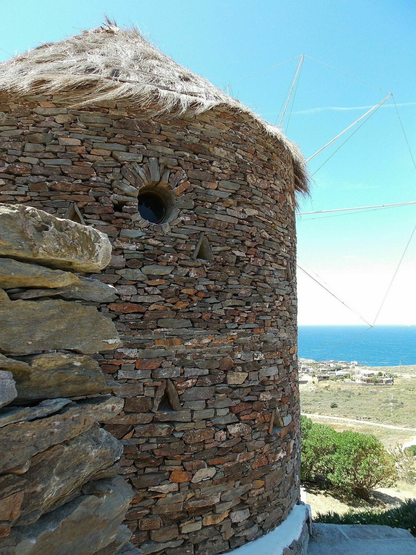 The Stone Windmill Villa Koundouros Exterior photo
